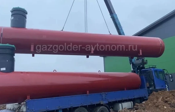 Установка подземного газгольдера Реал Инвест в Раменском