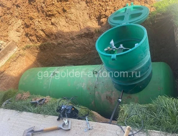 Подземный газгольдер Спецгаз в Раменском под ключ для частного дома