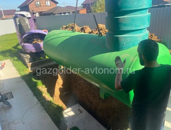Монтаж газгольдера для частного дома в Раменском под ключ