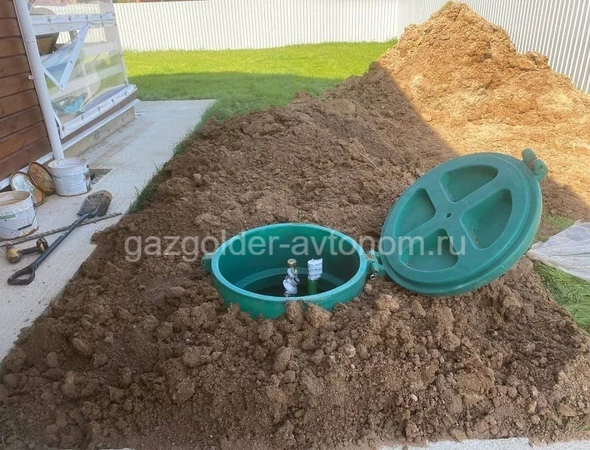 Подземный газгольдер Спецгаз установка под ключ в Раменском